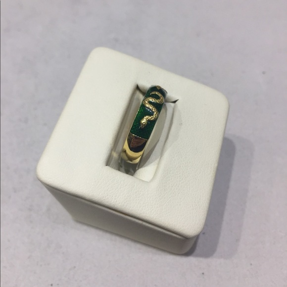 Hidalgo 18Kt Yellow Gold Diamond Snake Ring - Picture 3 of 3